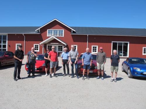Besök på Bynanders motormuseum och i Plombo 2023-06-12